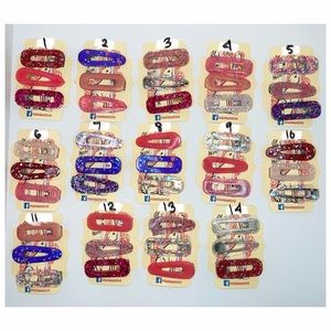 handmade Fun Hair barrettes / hair clips